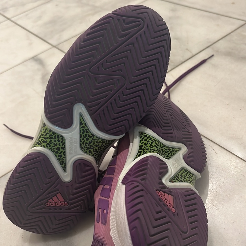 Adidas Barricade tennis sneakers size 7.5 - Picture 3 of 4
